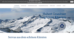 Desktop Screenshot of hubert-granitzer.com